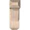 Ekena Millwork Traditional Craftsman Smooth Bracket w/ Offset Brace, Douglas Fir, 7 1/2"W x 18"D x 22"H BKT0806X18X22TRA04SDF - alternate 3